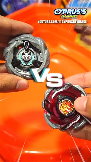 SILVER WOLF 4-55LO vs HELLS REAPER 5-80T #beyblade ‪@isaaccardosocac7117‬