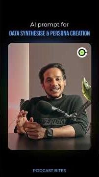AI prompt FOR UR DATA&PERSONA CREATION #chatgpt #Copilot #figma#uxui #visualdesign #uxdesign #tamil