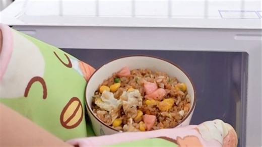 美的（Midea）变频家用微波炉 经典双旋钮 360°转盘加热 智能解冻 五档火力18L容量213B升级款（M13J）