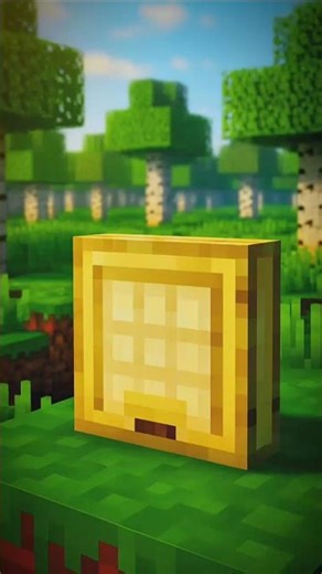 How To Craft A Birch Trapdoor | How To Make A Birch Trapdoor #shorts #3301Playz