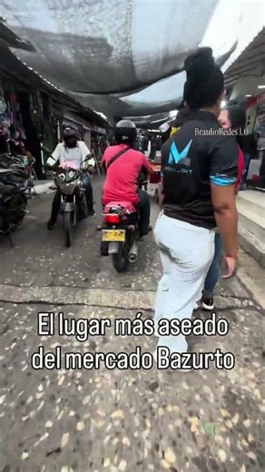 El lugar más aseado del mercado de Bazurto en Cartagena de Indias, Colombia