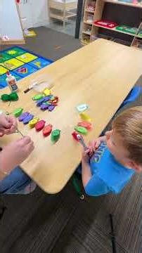 Here’s my full small-group lesson on how we make name lights in December ✨ I always do this in small