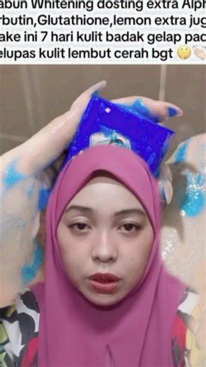 Maya Soap Whitening Alpha Arbutin Blueberry