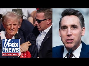 It’s a ‘MIRACLE OF GOD’ Trump wasn’t killed in Butler: Sen Josh Hawley