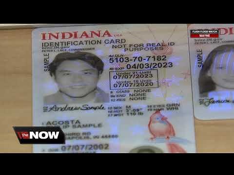 New look and features on Indiana driver's licenses and ID's