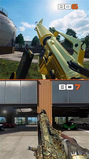 Which Gold Camo is better? | Call of Duty Shorts