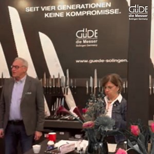 GÜDE® auf der internationalen Konsumgütermesse Ambiente in Frankfurt https://www.guede-solingen.de/ https://www.guede-solingen.de/haendlersuche/ https://ambiente.messefrankfurt.com/frankfurt/de.html | GÜDE