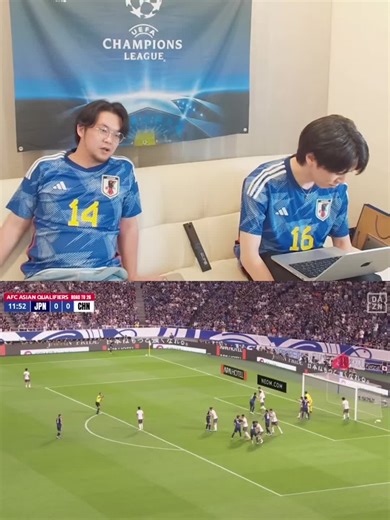 日本対中国のプレチャン反応