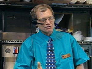 Dave works the Taco Bell drive-thru | David Letterman