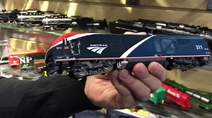 1K views · 47 reactions | Matt Stern from Bachmann Trains showing off the new Bachmann HO Scale ALC42 Amtrak Charger! Beautiful paint scheme beautiful engine! Order Today At TrainWorld.com #train #amtrak #charger #bachmann #bachmanntrains #hoscale | TrainWorld.com | Facebook