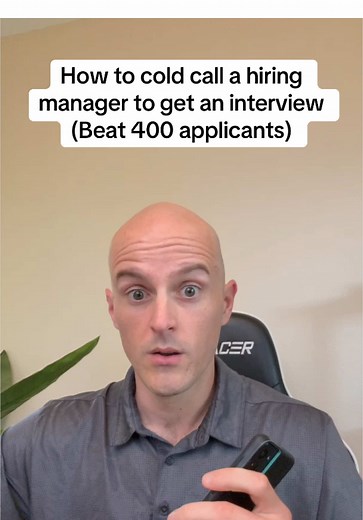 Cold Calling a Hiring Manager for Interviews Success