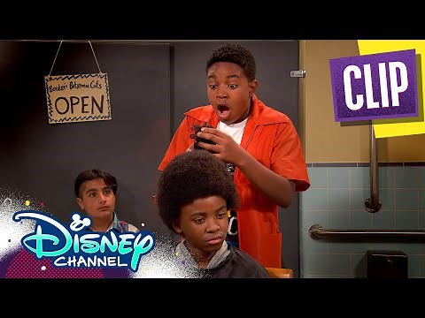 Booker's Barbershop 💈| Raven's Home | Disney Channel