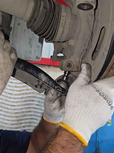 Kia Optima wheel ball joint install guide
