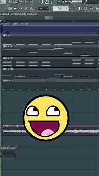 how to make chiptune with stock fl studio plugins #8bit #musicproducer #shorts #flstudio