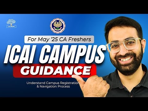 ICAI Campus Placement Guidance [LIVE] || May'25 CAs