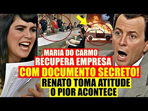 RAINHA DA SUCATA: RESUMO SEGUNDA 02/02 - Maria RECUPERA EMPRESA com DOCUMENTO SECRETO! RENATO MORRE!