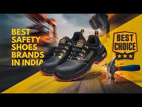 Top 10 Best Safety Shoe Brands in India You NEED to Know About!