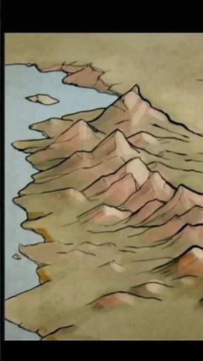 Coloring a fantasy map! Digital painting #mapmaking #fantasymap