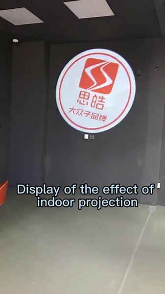 100W LED Logo GOBO Projector Including Free Custom GOBO to Projector Image for Warning Sign Hotel Car Wash Company Store Outdoor Use