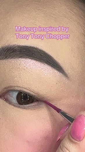 Tony Tony Chopper Makeup Look Inspired by One Piece