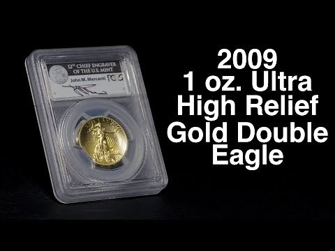 2009 1 oz. Ultra High Relief Gold Double Eagle