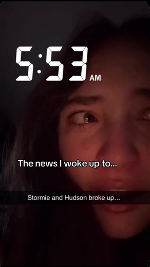 Idek why I’m crying over a relationship that isn’t mine.😭 ofc idk what happened it’s non of my business but they were my definition of a perfect couple😔 #hudsonwestbrook #stormiegoldsmith #hudsonandstormie
