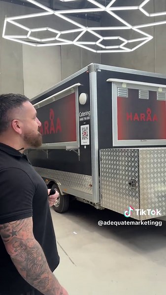 Lebanese Food Truck Signage Ready for First Event