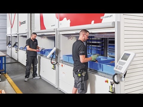 Corporate design zichtbaar gemaakt in het magazijn