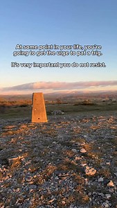 Give the trig a little head pat, you know you want to… 🫳🫳 | Ordnance Survey