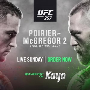 36K views · 162 reactions | 壘 UFC 257: Poirier v McGregor 2 ⏰ Sunday 24th Jan from 2PM AEDT  Order Pay-Per-View Now | Kayo Sports | Facebook