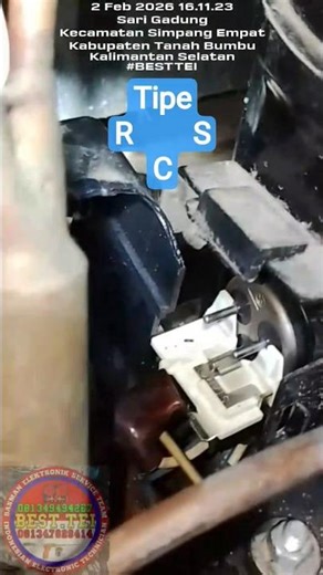 repair kulkas kerusakan start PTC