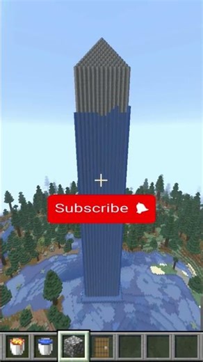 Minecraft Tower #shorts