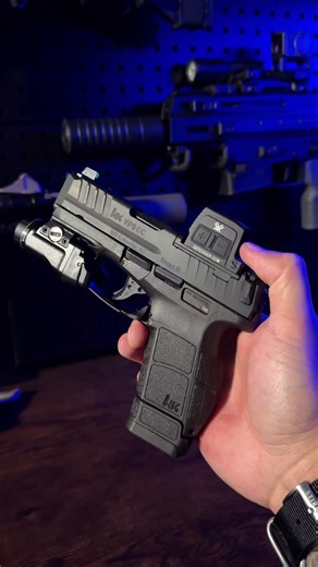 New HK VP9cc & first look! What light and dot fit? This should give you an idea. | 4Bros Holsters