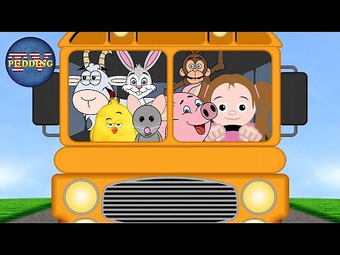 The Wheels on the Bus - and lots more | Children's Songs with Animation