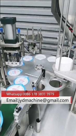 Rotary Yogurt Cup Filling Sealing Machine - Say Goodbye To Messy Spills and Wasted