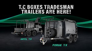 🎉 Introducing the new T.C Boxes Tradesman Trailers! 🎉 When it comes to understanding what tradies need across this great country, no one knows it better than T.C Boxes! The evolution from working out of the back of your rig, to needing a mobile workshop to go between sites, is the very reason we've created the T.C Tradie Trailer! Our top priorities in designing this signature range of Tradesman Trailers are simple. Quality, durability, security and practicality. With these 4 points to focus on