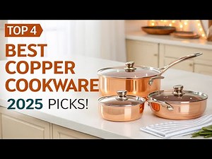 **Top 4 Best Copper Cookware Sets of 2025 | Hestan, Mauviel, Cuisinart & Viking!