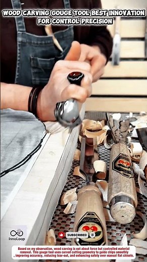 Wood Carving Gouge Tool Best Innovation for Control Precision