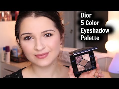 Dior 5 Colour Eyeshadow Palette First Impressions