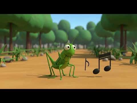 Grasshopper Song 🦗🌿 | Fun Kids Insect Song | Preschool & Toddler Learning