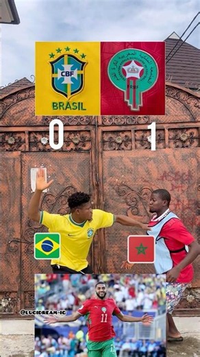 Brazil vs Morocco 1:1 FIFA World Cup highlights