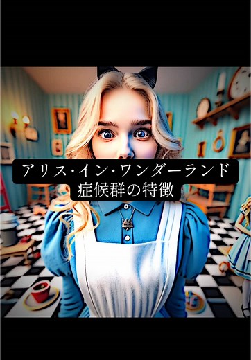 アリス･イン･ワンダーランド症候群の特徴