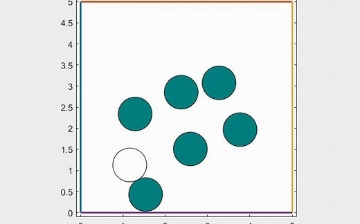 matlab仿真_小球碰撞
