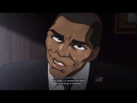 President Obama Talks Yujiro Hanma | Baki Hanma Season 2