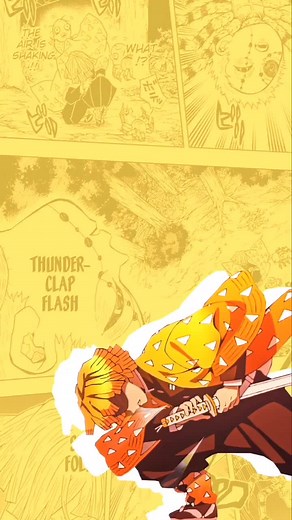 Zenitsu Aesthetic Wallpaper - Demon Slayer Anime Theme