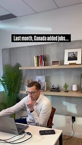 Canada’s latest jobs report surprised economists, but not in the way most people think. In December, the economy added 8,200 jobs, beating expectations, but that’s a sharp slowdown from earlier in the year. Unemployment rose to 6.8%, reversing last month’s drop. Why? More Canadians entered the workforce than there were jobs available. ➡️ 81,000 people started looking for work ➡️ 72,900 couldn’t find a job That’s the largest monthly jump in unemployment since 2022. This is what a cooling labour m