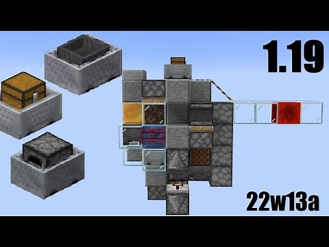 Instant Minecart Unloader | 1.19 The Wild Update