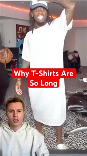 Why T-Shirts Are So Long