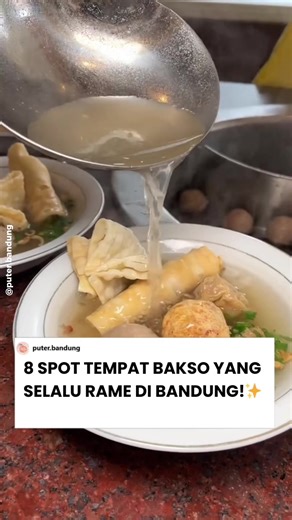 🔥 List Rekomendasi Bakso yang Selalu Rame di Awal 2026! 🔥 Siap-siap antre, ini dia deretan bakso favorit yang nggak pernah sepi pembeli: 🥣 Bakso Tjap Haji – Kuah gurihnya nendang, rasa dagingnya juara! ⭐ Bakso Bintang Asia – Bakso jumbo isi melimpah, bikin puas maksimal. 🍜 Baso Laswi – Simpel, gurih, dan selalu bikin nagih. 🥢 Baso Arief – Topping lengkap, kuah sedap, wajib coba! 🔥 Bakso Semar Asli – Rasa autentik yang bikin balik lagi. 🥟 Baso Cuankie Serayu – Cuankie gurih yang ringan tap