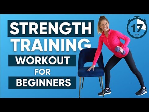 17 Min Strength Training Workout for Total Beginners At Home (FULL BODY BURN!)